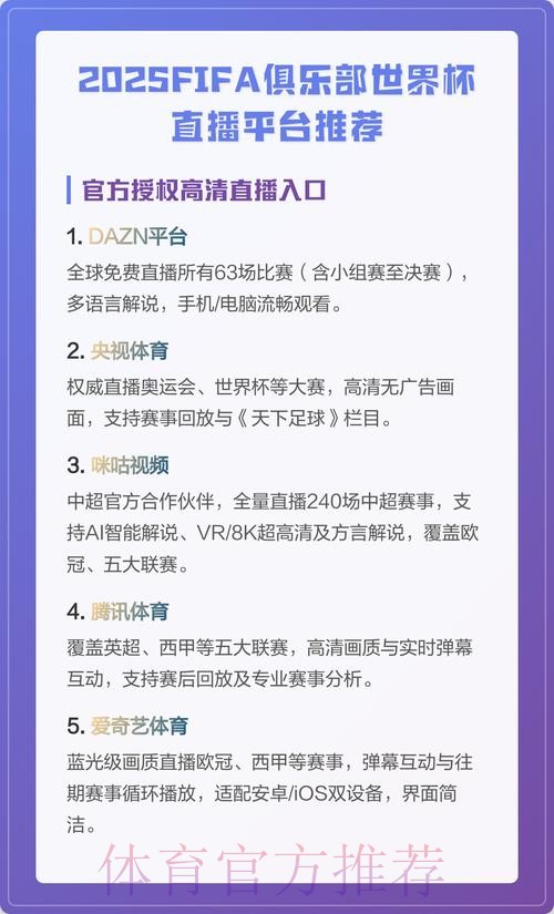 世界杯官方直播平台的最新更新 世界杯官方直播平台的最新更新